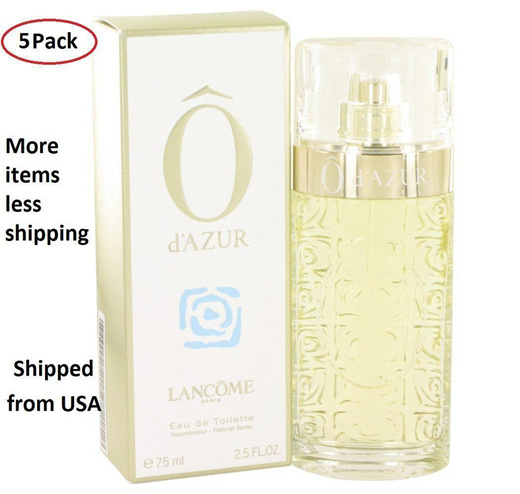 Wish Pack Of O D Azur By Lancome Eau De Toilette Spray Oz