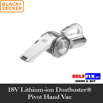 vac decker lithium hand pivot 18v ion dustbuster