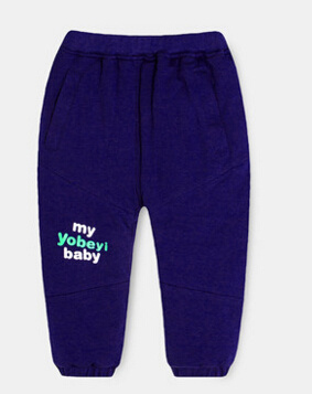 thick winter warm pants trousers children pants kneepad儿童夹