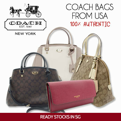 Qoo10 - COACH BAGS from USA*ReadyStock*New Designs*100%Authentic*Brand New : Bag & Wallet