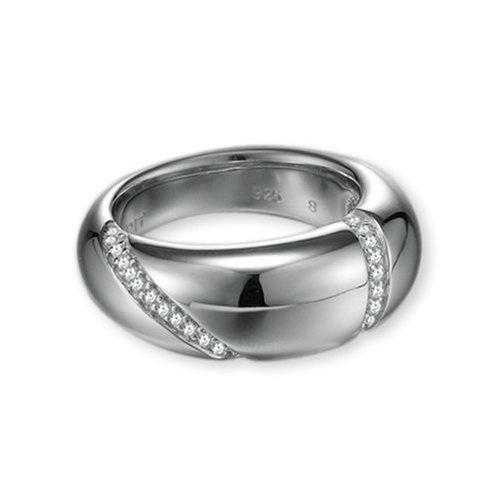 Cocktail Ring Fingerring Damenring Stretchring Gold Rosa Strass Aluminium Trend 