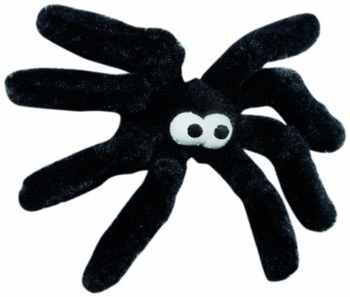 MagNICI Spider Yellow Black Stuffed Animal Plush Beanbag Magnet 5 inches 