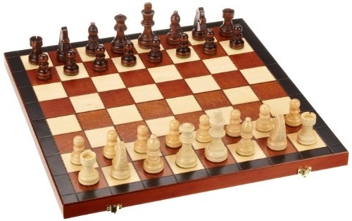 100 Cells PVC Checker Chessboard Wooden Chess Pieces Set 41*41cm
