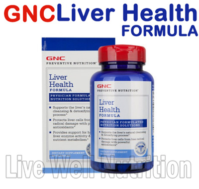 liver formula health gnc preventive nutrition livers supports