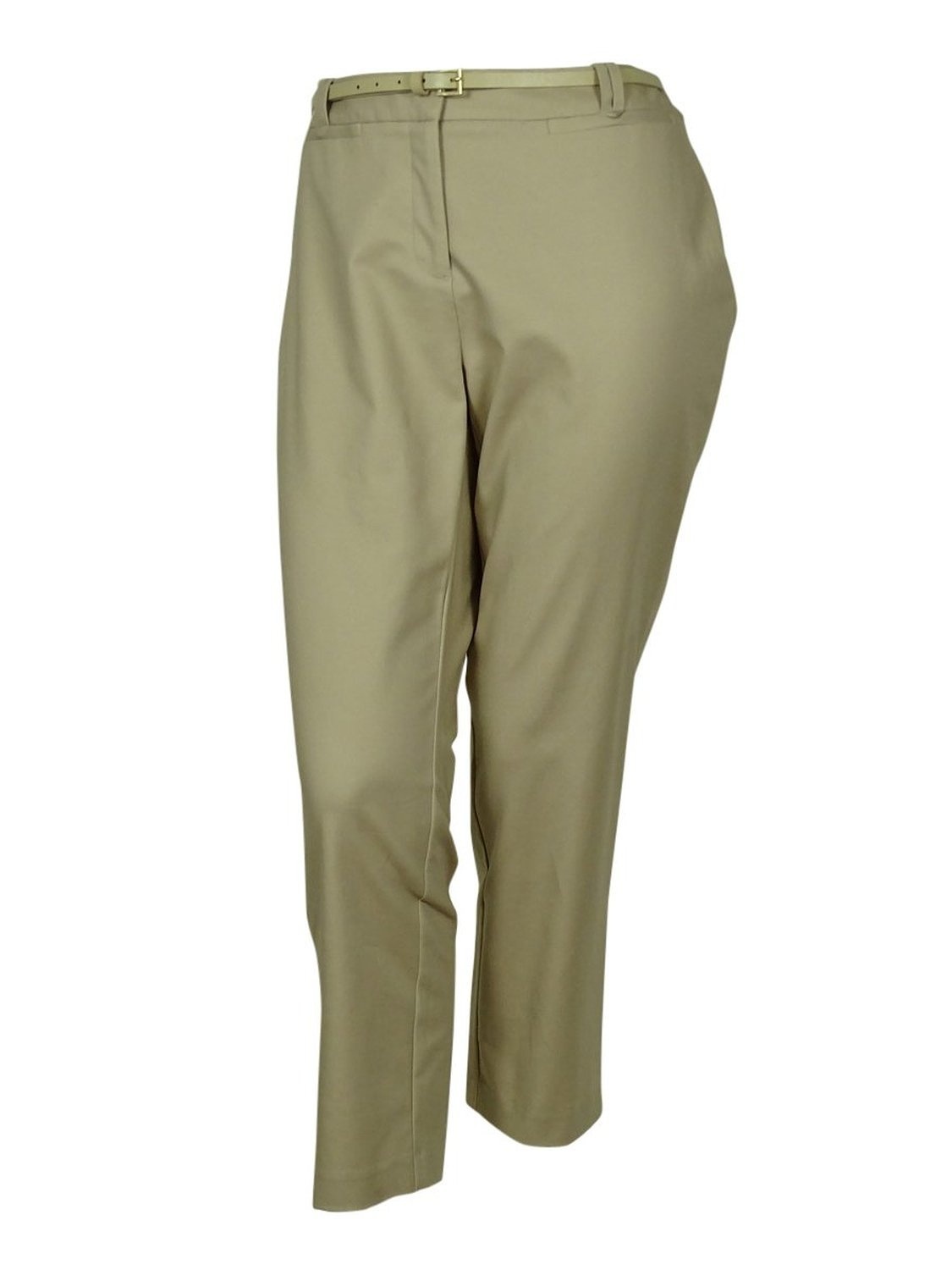KAREN SCOTT white,green cargo pocket drawstring waist shorts,8,20W,22W,24W