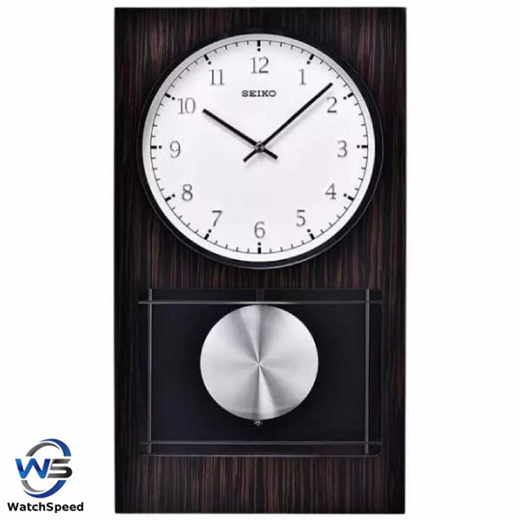 Seiko Qxh B Dual Quarter Hour Chimes Pendulum Solid Wood Wall