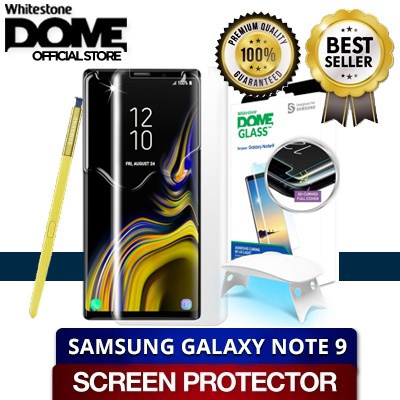 whitestone dome glass for samsung galaxy note 9 new launched)