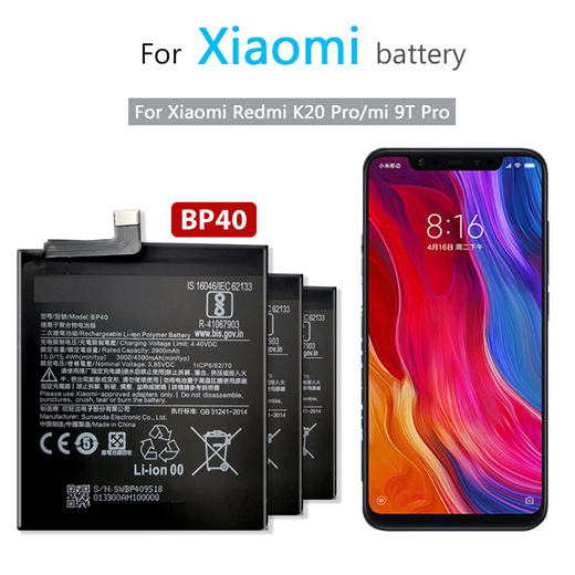 Qoo Xiaomi Redmi K Pro Mi T Pro Replacement Battery Mah