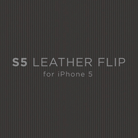 【クリックで詳細表示】★New iPhone 5 elago S5 Leather Flip Case Cover★アイフォーン 5 フリップ ケース/ iPhone5 Premium Leather Flip Case