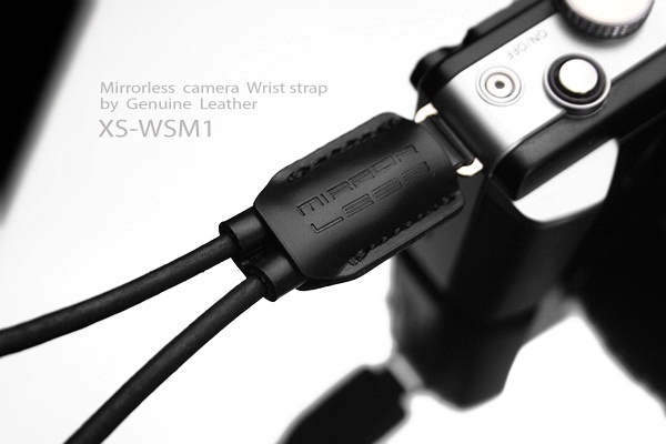 【クリックで詳細表示】★送料無料★GARIZ 手首ストラップ ミラーレスカメラ用 ブラック / GARIZ Wrist Strap for Mirror less Camera Black XS-WSM1