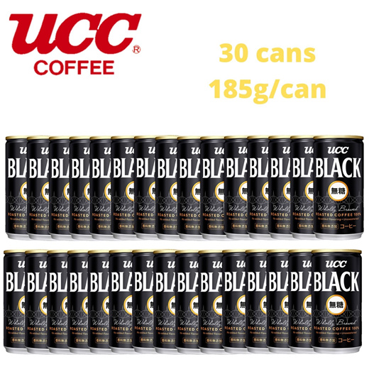 ucc japan[bundle of 30] ucc black roasted coffee sugar free made