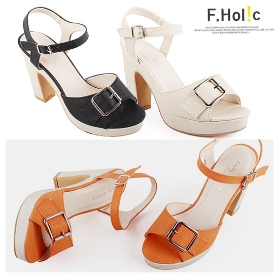【クリックで詳細表示】[F.holic]★Free Shipping★ Chic Fox Sandal S1306S-SR-F616/Gladiator Sandal/Flat Shoes/Strap Sandal/Wedge/Mule