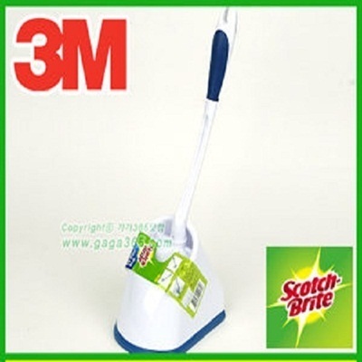 【クリックでお店のこの商品のページへ】3M Scotch-Brite toilet brush set 555 /brush/cleaning/Rest room/Confort Room/CR