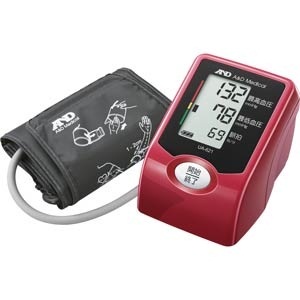 【クリックで詳細表示】[A＆D]エー・アンド・デイ A＆D 上腕式血圧計 紅柄色 スマート・ミニ UA621-R