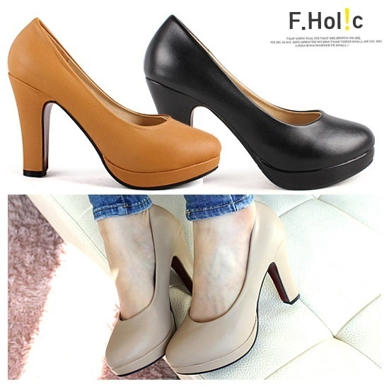 【クリックで詳細表示】[F.holic]★Free Shipping★ Routine Simple High Heel S1306S-SJ-415/Gladiator Sandal/Flat Shoes/Strap Sandal/Wedge/Mule