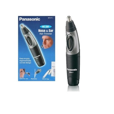 【クリックでお店のこの商品のページへ】Panasonic ER-417K パナソニックER-417Kの鼻＆耳毛防水トリマークリッパーER417K/ GENUINE
