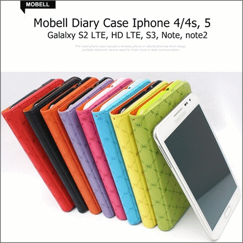 【クリックでお店のこの商品のページへ】モベル正規カラーカードダイアリーケースiPhoneの4/4S 5 アクセサリーアンドロイドモバイルMP3サムスンLGの電子ブックアップルEbookのエムピーモバイルジョブズストアをケーシン