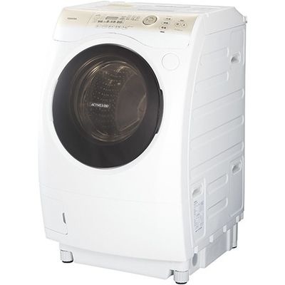 【クリックでお店のこの商品のページへ】東芝 ドラム式洗濯乾燥機 (洗濯9.0kg/乾燥6.0kg)[左開き](グランホワイト) TW-Z400L-W