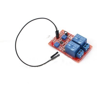 【クリックでお店のこの商品のページへ】TS-BN126 DC 5V DIY 2 Channels Light Sensor Replay Module with Cable