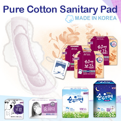 which pads are made of cotton