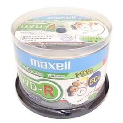 【クリックでお店のこの商品のページへ】マクセル DVD-R 50枚入り DR47DPNW50SP