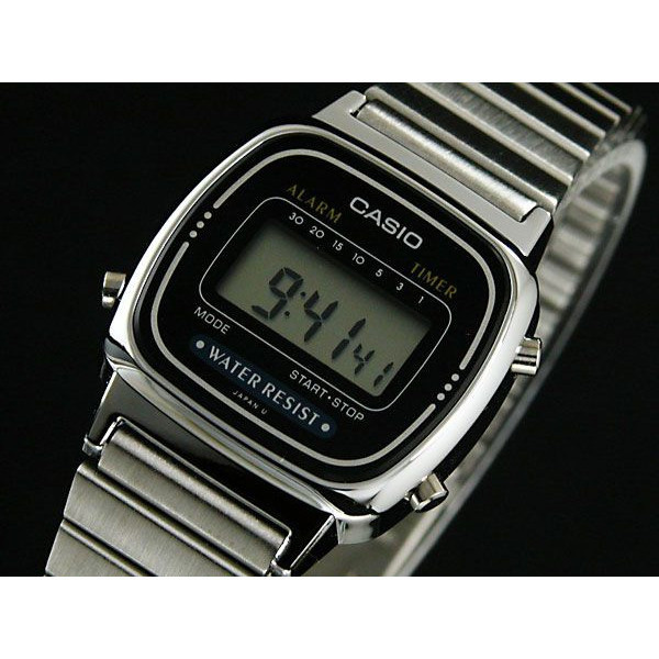 【クリックでお店のこの商品のページへ】カシオ CASIO デジタル 腕時計 LA670WA-1UW