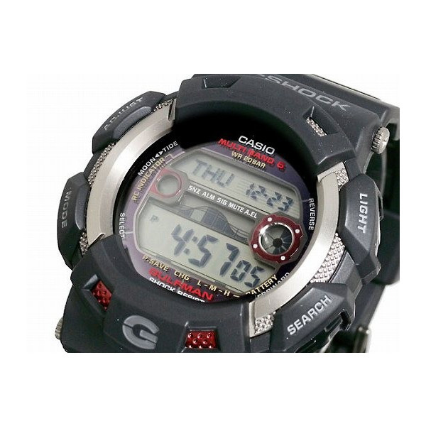 【クリックでお店のこの商品のページへ】カシオ CASIO Gショック G-SHOCK ガルフマン 腕時計 GW-9110-1JF 国内正規