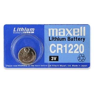 【クリックでお店のこの商品のページへ】[Maxell] CR1220 3V リチウム バッテリー 5本 / 送料無料