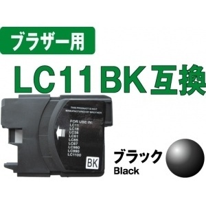 【クリックで詳細表示】[ブラザー互換インク]ブラザーLC11B(ブラック)互換インクカートリッジLC11-4PK(4色パック)対応