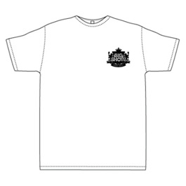 【クリックで詳細表示】BIG BANG - Official 2010 Big Show Round T-Shirt (White Color) ＋ Free Gift