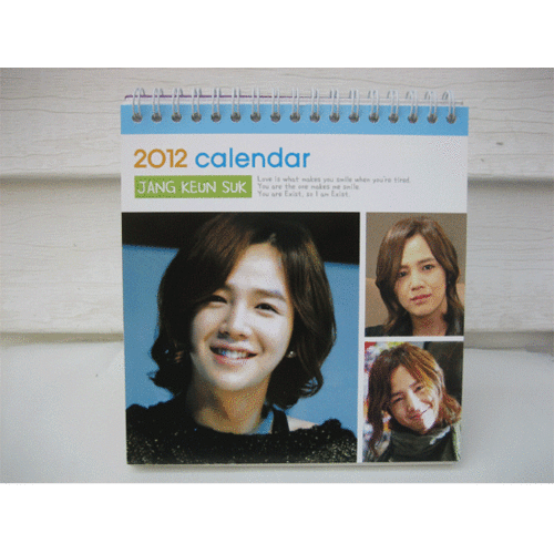 【クリックでお店のこの商品のページへ】★Jang geun suk★ 2012年 卓上カレンダー ミニポストカード 2012 calendar