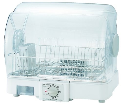 【クリックで詳細表示】【送料無料】ZOJIRUSHI 食器乾燥機 EY-JE50-WB ホワイト 【RCP】【レビューを書いて送料無料！】