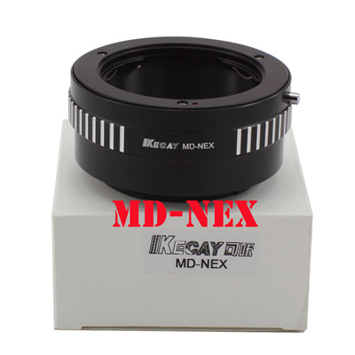 【クリックで詳細表示】カメラレンズマウントアダプターリングMD-NEXのためミノルタMD MCレンズとSONY NEX EマウントボディNEX5 NEX7 NEX5N NEX-C3 NEX-F3用のNEX-5R NEX6
