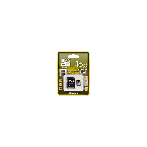 【クリックで詳細表示】アンサー microSD 16GB (SDカードアダプタ付) class10 ANS-MSD16G