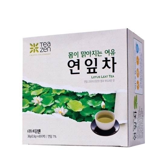 【クリックで詳細表示】FD112 - Teazen Lotus Leaf Tea(0.9g x 40 Tea Bags)