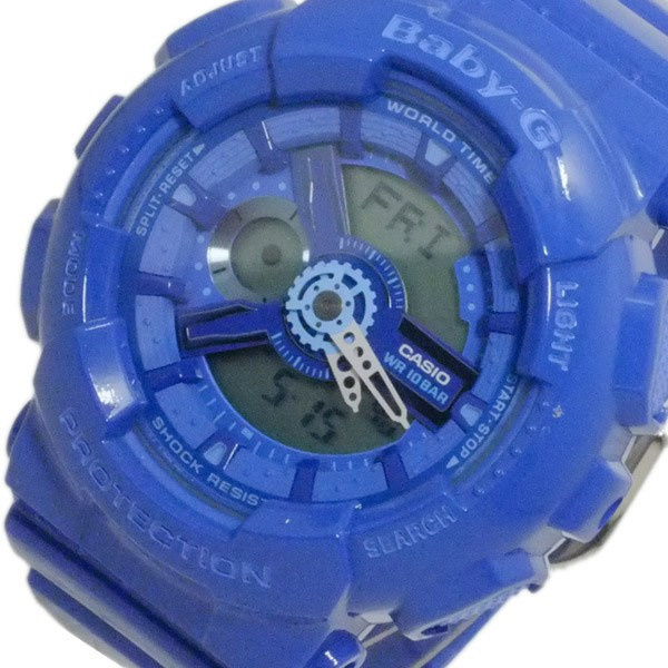 【クリックで詳細表示】カシオ CASIO ベイビーG BABY-G デジタル 腕時計 BA-110BC-2A