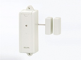 【クリックでお店のこの商品のページへ】ELPA ワイヤレスチャイム増設用 ドア用送信器 EWS-02