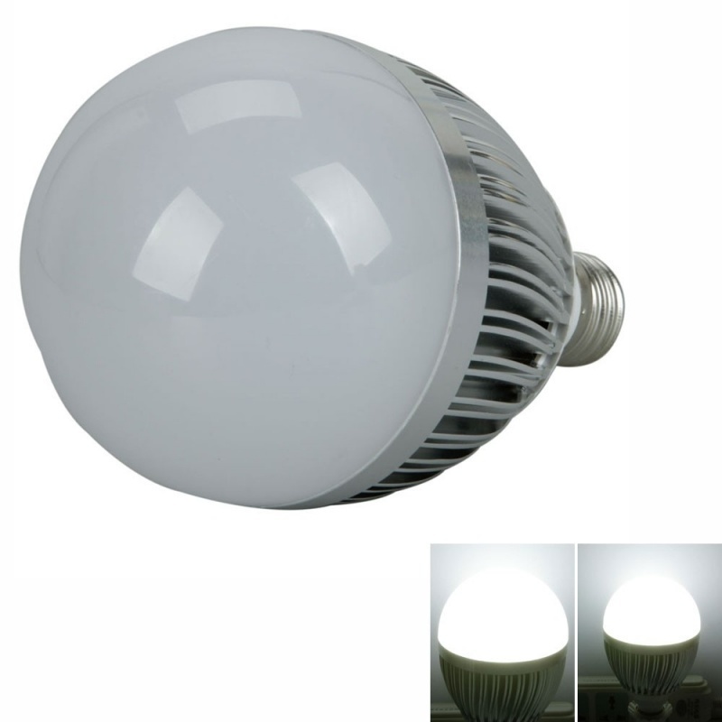 【クリックで詳細表示】E27 12W 12 LED 1100 Lumen 6000-7000K White LED Light Bulb (85-265V)