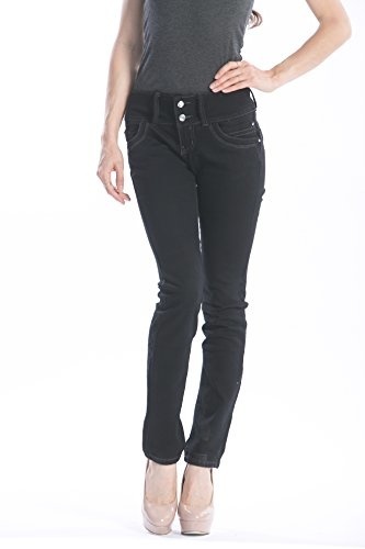 【クリックで詳細表示】Jeans Colony Girls Denim Skinny Jeans CG1350P Black (12)