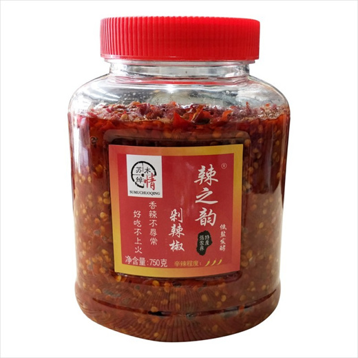 Qoo Hunan Zhangjiajie Specialty Lingjie Chopped Chili Peppers With