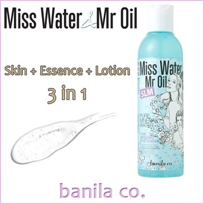 【クリックで詳細表示】[Banila Co.][banilaco] Miss Water Mr Oil SLM Skin 200ml / Skin ＋ Essence ＋ Lotion 3 in 1 / Toner / Serum / Emulsion