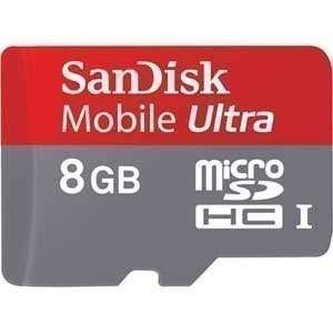 【クリックで詳細表示】SanDisk Mobile Ultra microSDHC UHS-I カード 8GB SDSDQY-008G-J35A