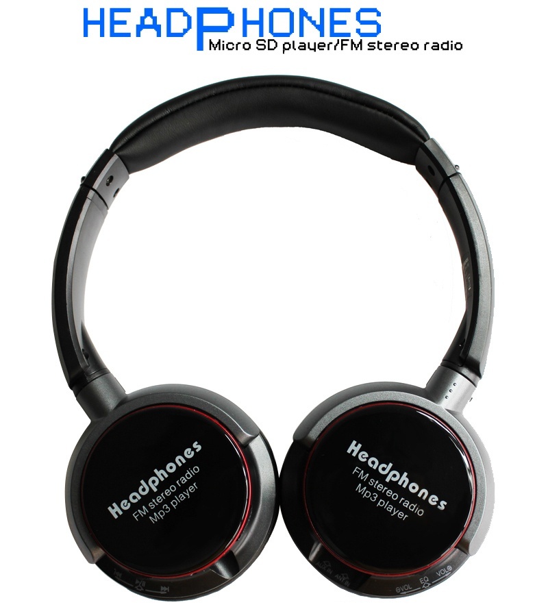 【クリックでお店のこの商品のページへ】無線イヤホン HI-FI音質 音楽ステレオヘッドフォン ヘッドセット＋マイク＋ MP3プレーヤー＋ FM H168