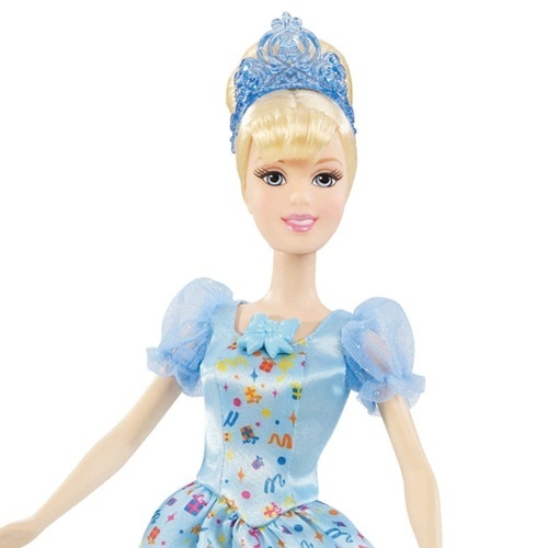 【クリックで詳細表示】[Disney] Birthday Wishes Sparkling Princess Tiana n Cinderella Doll - V1826