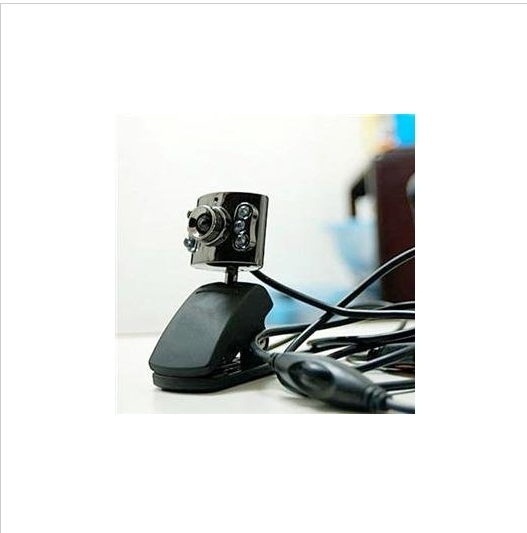 【クリックで詳細表示】USB6 LED1.3MクリップWebカメラWebカメラマイクマイク/ W USB 6 LED 1.3M Clip WebCam Web Camera w/ Microphone MIC