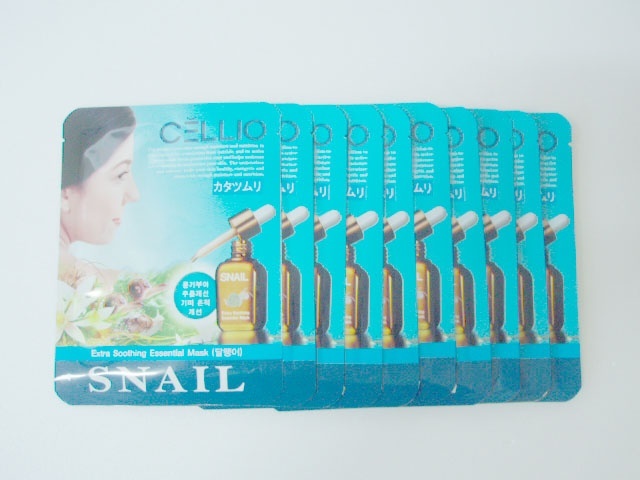 【クリックで詳細表示】Korean Cosmetics＿Cellio Extra Soothing Essential Mask Pack＿9 kinds＿10 sheets