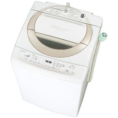 【クリックで詳細表示】東芝 「Ag＋抗菌水」で、洗うたび槽も衣類も自動で清潔8.0kg全自動洗濯機 (グランホワイト) (AW8D2W) AW-8D2-W