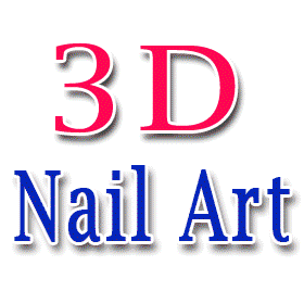 【クリックで詳細表示】「期間限定セール」nail-簡単に付ける3Dネイルシール一般的な商品よりも3倍！量の多いサイズ