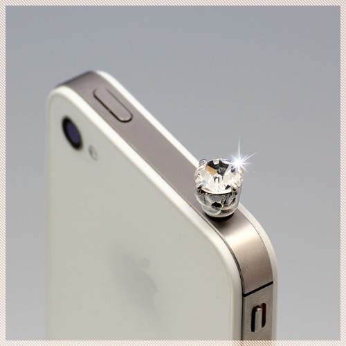 【クリックでお店のこの商品のページへ】Dew point Ear cap dock/ear dust cap / Headphone Plug for Kindle Fire iPhone 4GS iPads Galaxy S