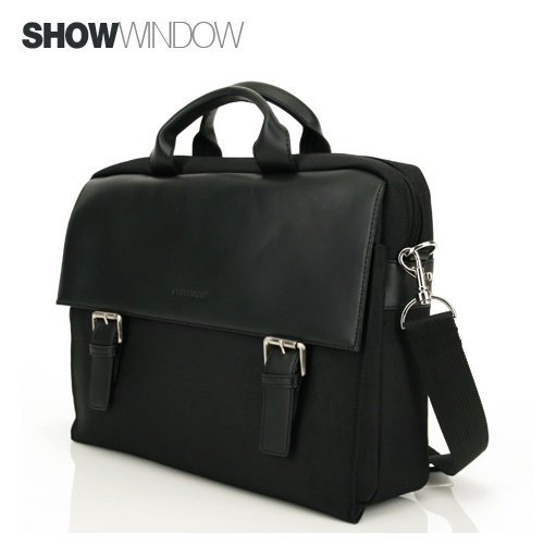 【クリックで詳細表示】[SHOWWINDOW][SHOWWINDOW] 2011 New Multipurpose Briefcase/MensBag/Travel Bag/Tote Messenger Bag-Black-subi/104